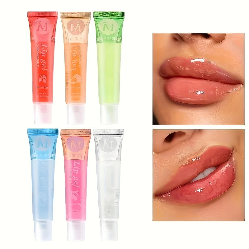 Hydrating Clear Lip Gloss Collection – 6 Piece Set