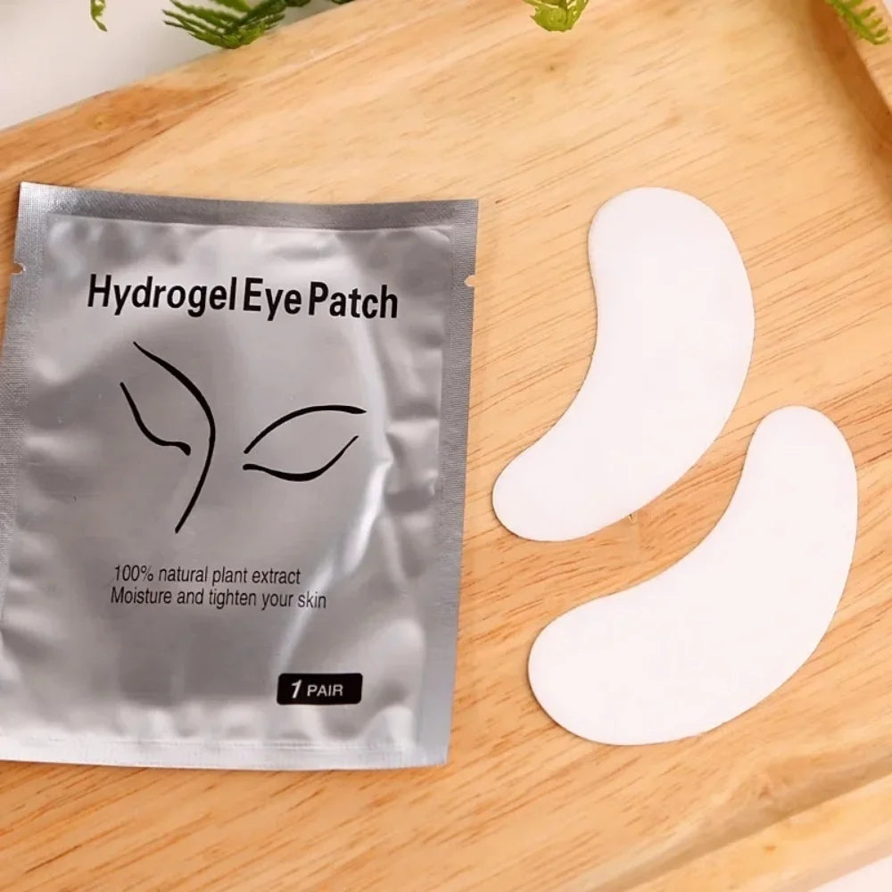 50 Pairs Hydrogel Under-Eye Pads for Eyelash Extensions