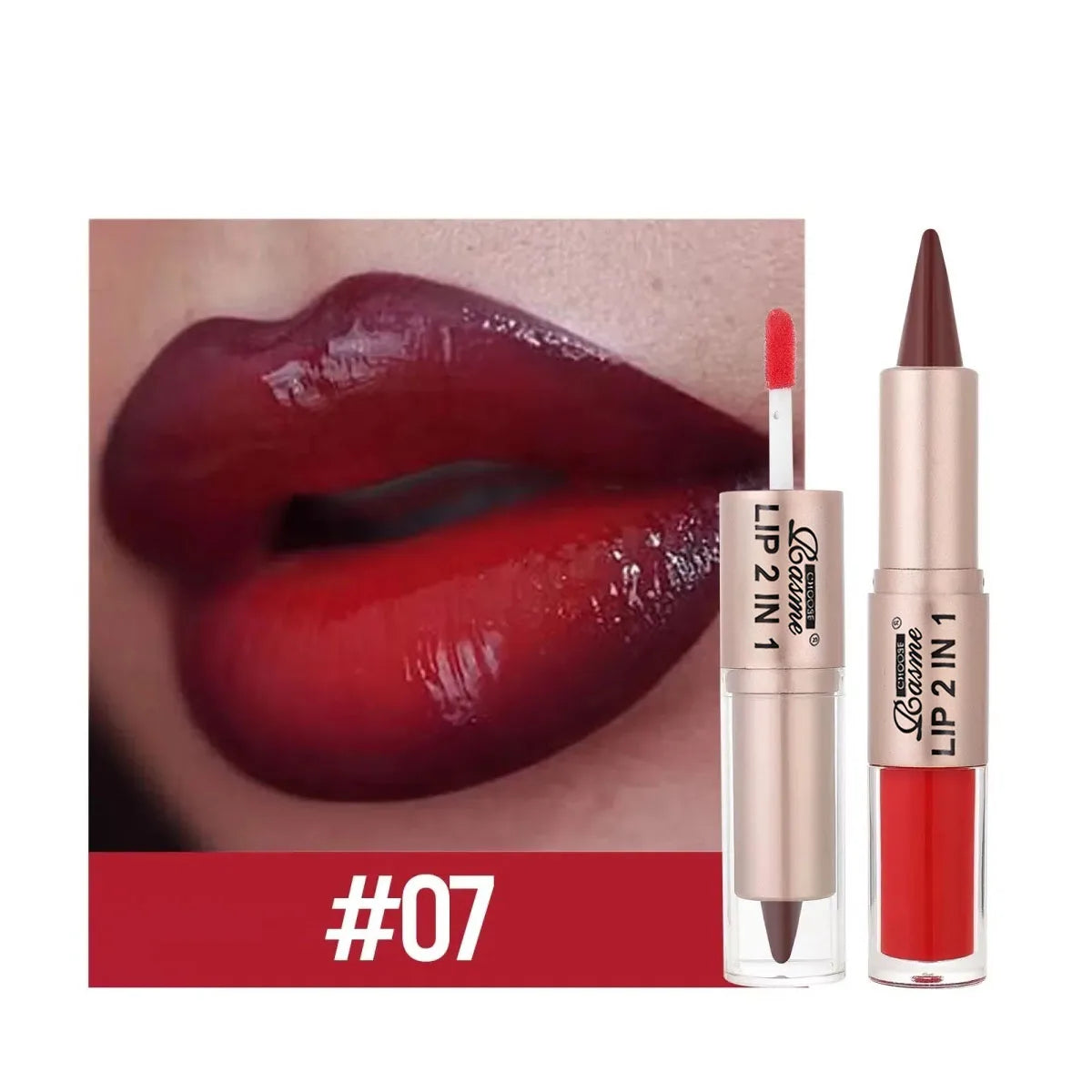 2-in-1 Matte Lip Liner & Gloss Duo