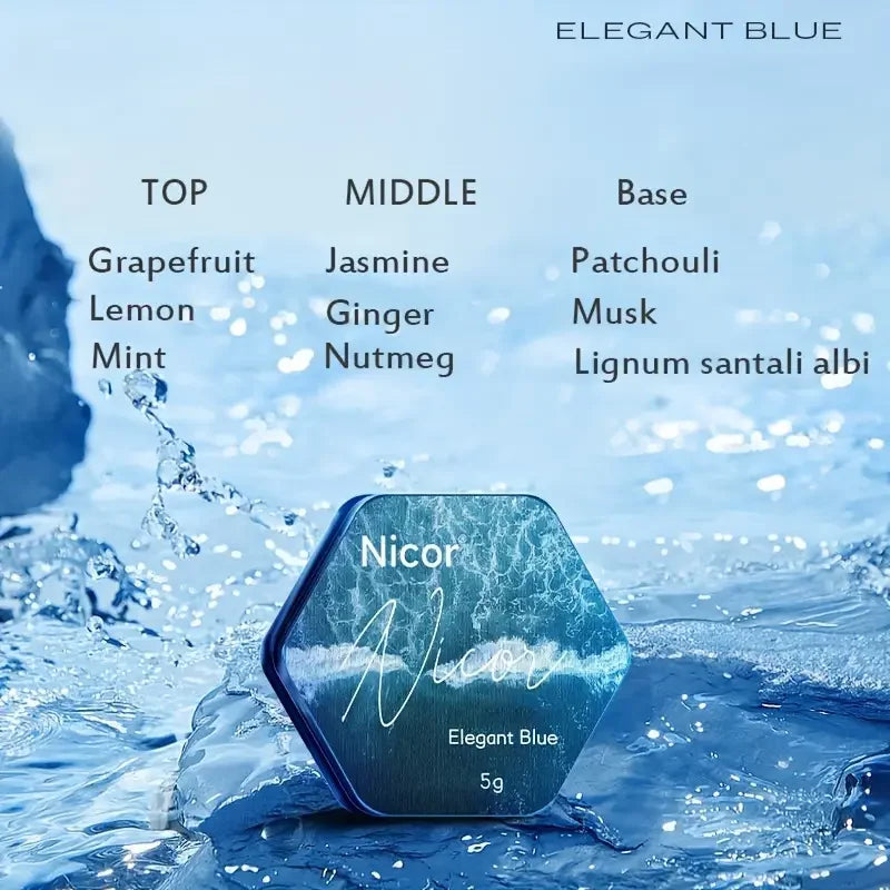 Men’s Solid Cologne – Long-Lasting Portable Fragrance