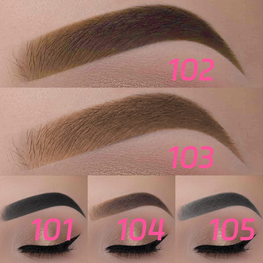2-in-1 Waterproof Eyebrow Pencil with Spoolie – 5 Shades