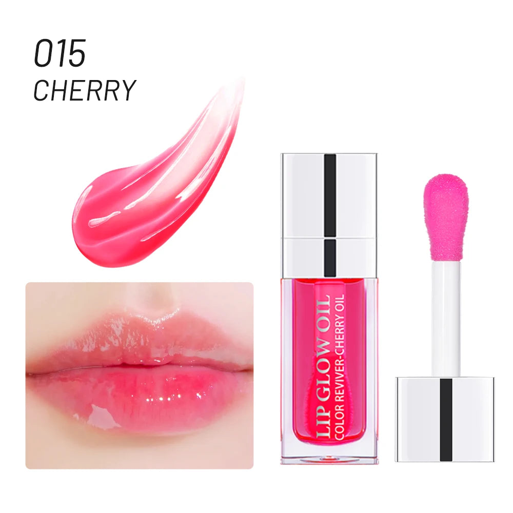 Hydrating Lip Glow Oil – High-Shine Moisturizing Gloss