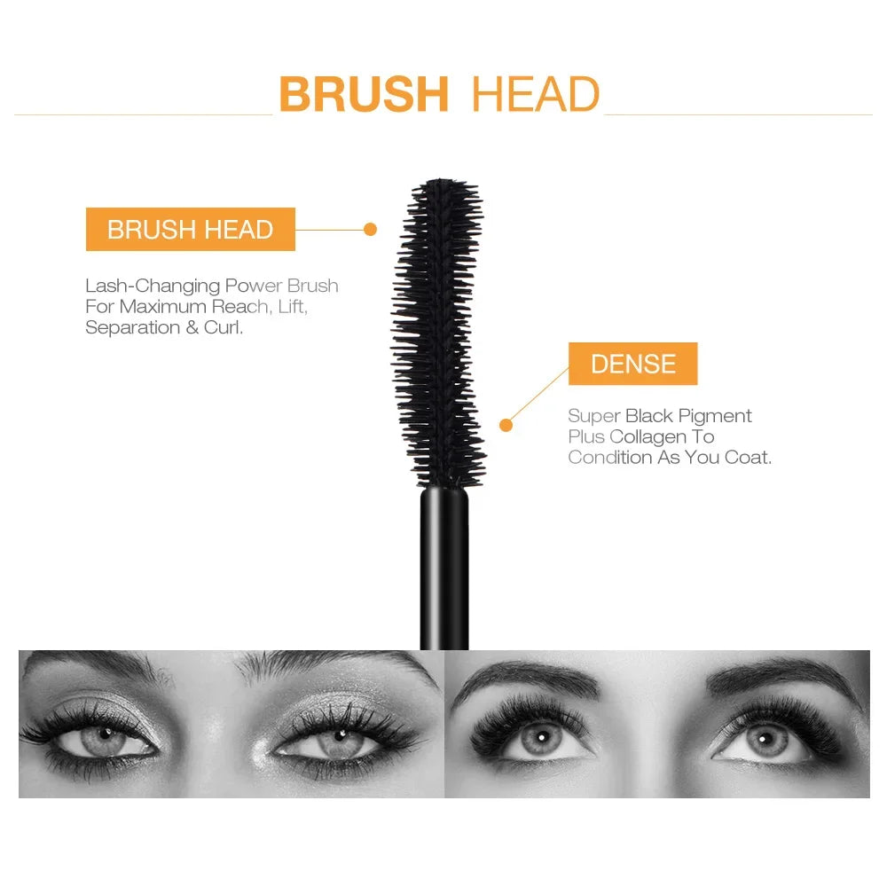 Volumizing Lash Mascara 3D Lengthening & Curling, Waterproof