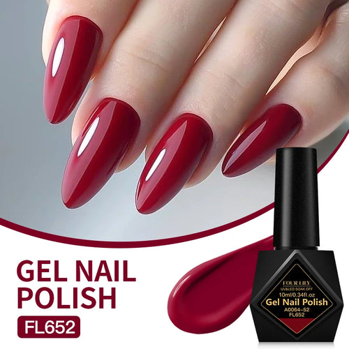 10-Piece Gel Nail Polish Collection – UV/LED Manicure Set