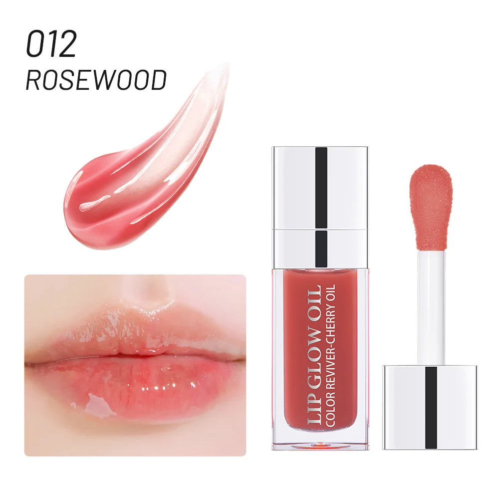 Hydrating Lip Glow Oil – High-Shine Moisturizing Gloss