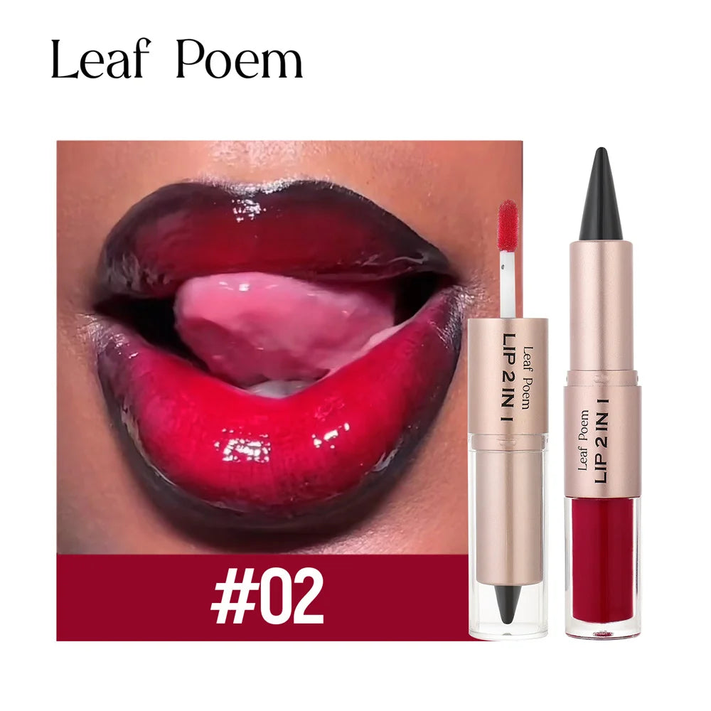 2-in-1 Lip Liner & Lip Gloss Duo