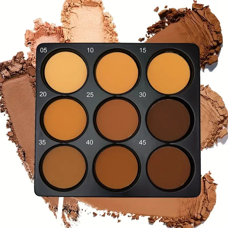 9-Color Contour & Bronze Face Palette