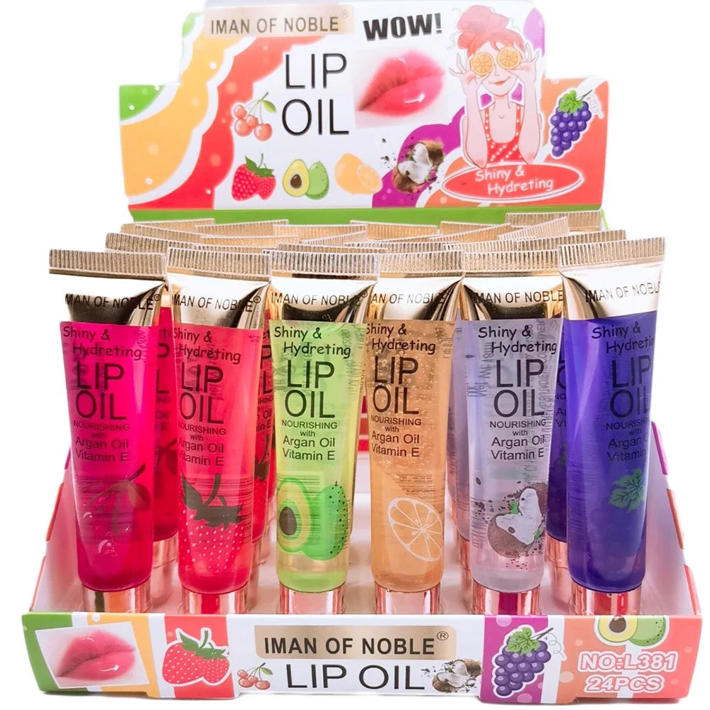 6-Piece Fruity Hydrating Lip Gloss Set