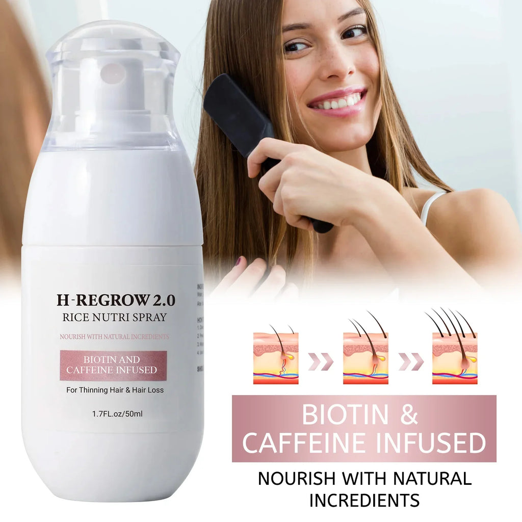 Rice Water Strengthening Hair & Scalp Spray – 60ml
