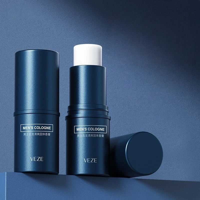Men’s Refreshing Solid Cologne Stick Portable Fresh Fragrance