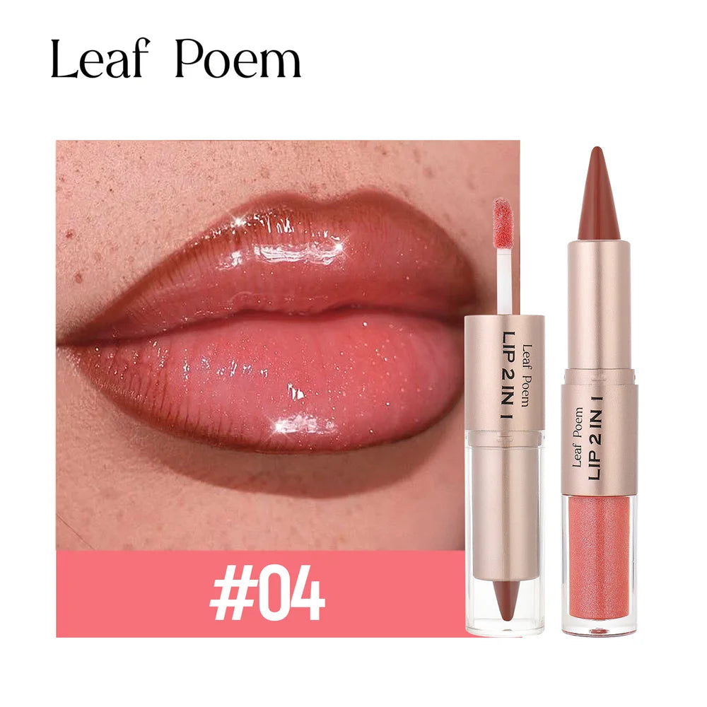 2-in-1 Lip Liner & Lip Gloss Duo