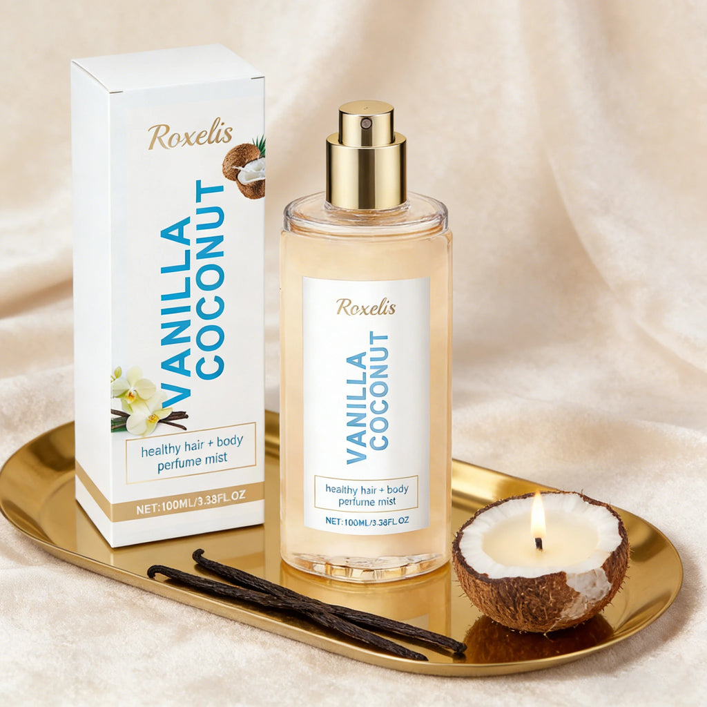 Vanilla Coconut Body Mist – Sweet & Refreshing Fragrance