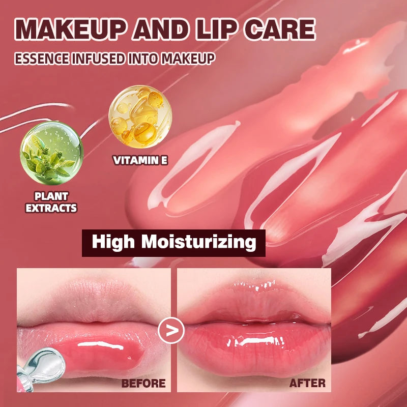 Mirror Shine Lip Gloss Lightweight Moisturizing High-Gloss Finish