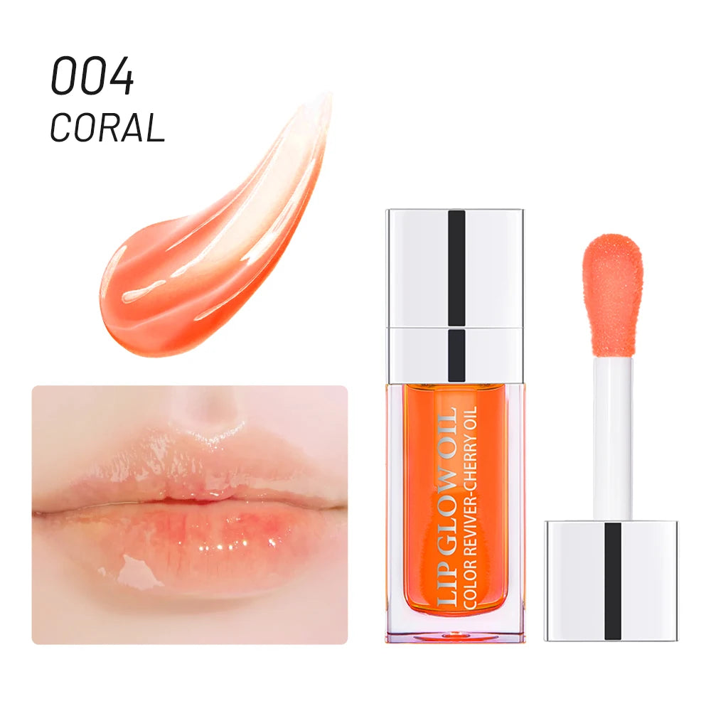 Hydrating Lip Glow Oil – High-Shine Moisturizing Gloss