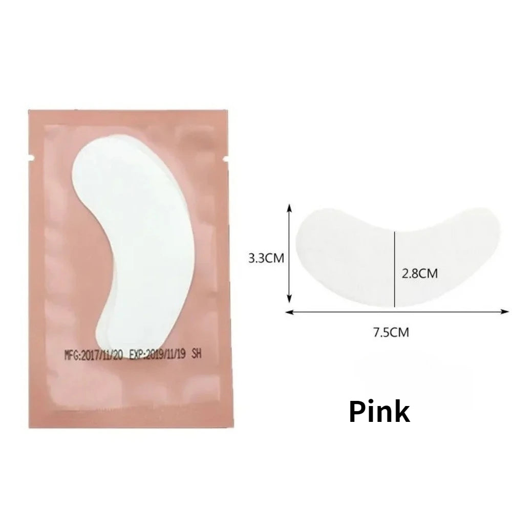 50 Pairs Hydrogel Under-Eye Pads for Eyelash Extensions