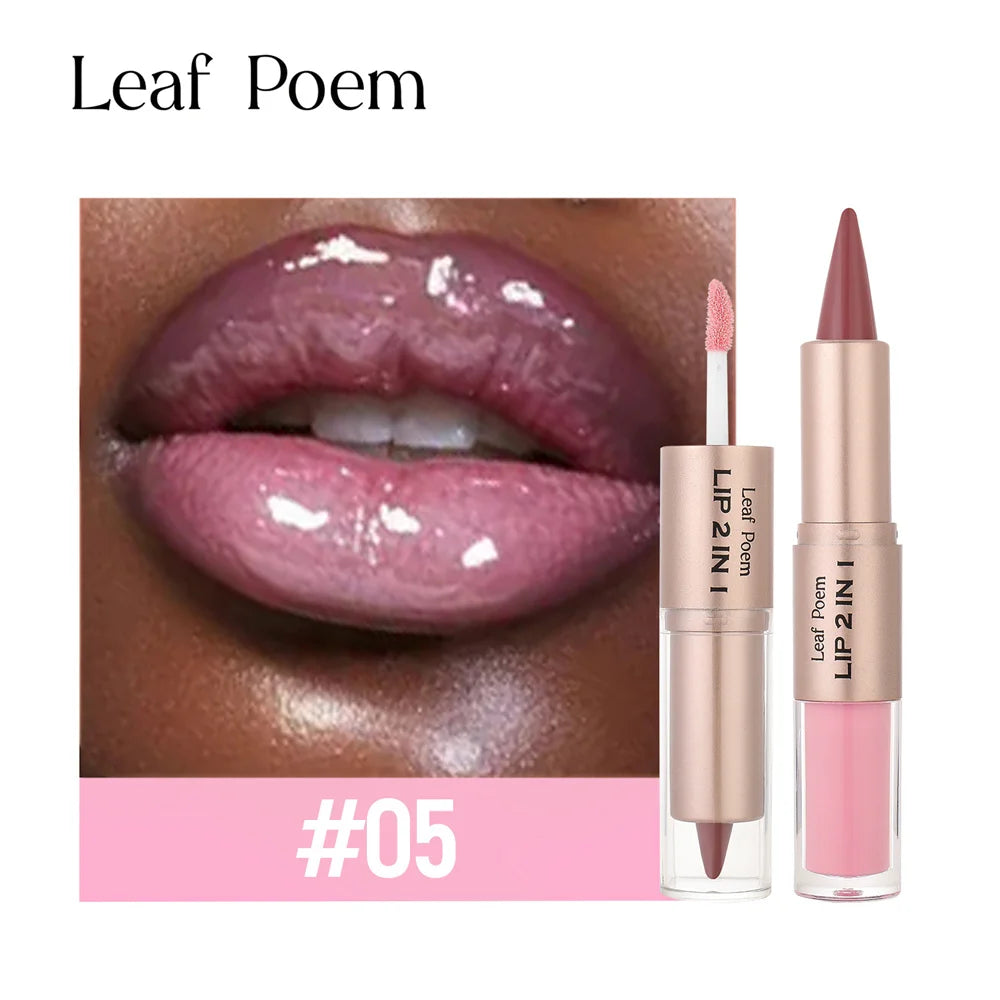 2-in-1 Lip Liner & Lip Gloss Duo