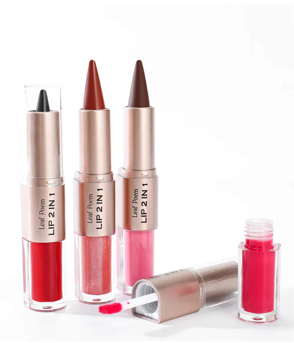 2-in-1 Lip Liner & Lip Gloss Duo