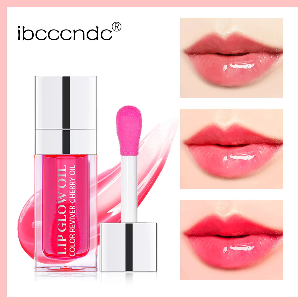 Hydrating Lip Glow Oil – High-Shine Moisturizing Gloss