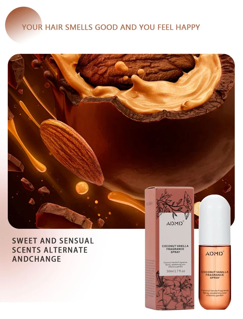 Coconut Hair & Body Fragrance Mist Duo – 2 × 50ml