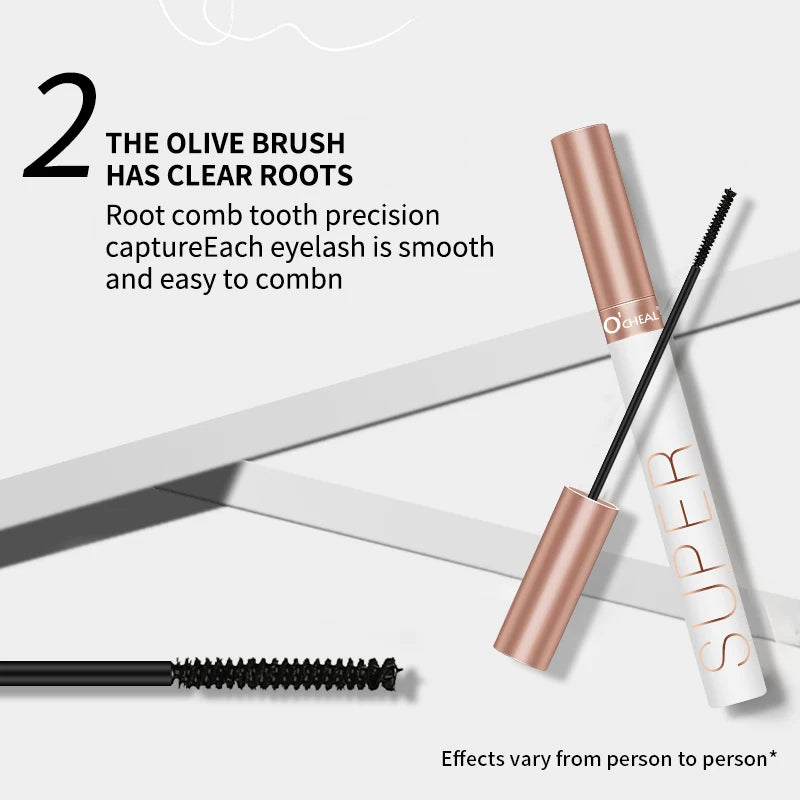 Lengthening & Volumizing Black Mascara