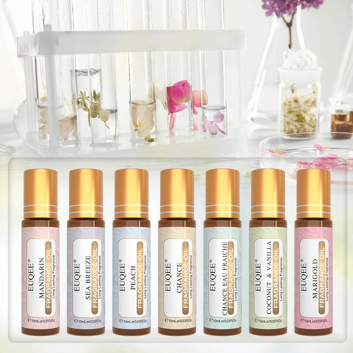 10ML Roll-On Fragrance Oil – Long-Lasting Scent Collection