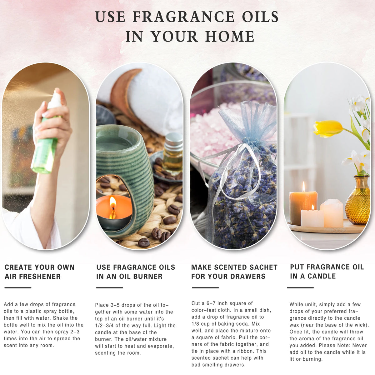 10ml Aromatherapy Fragrance Oil for Diffusers