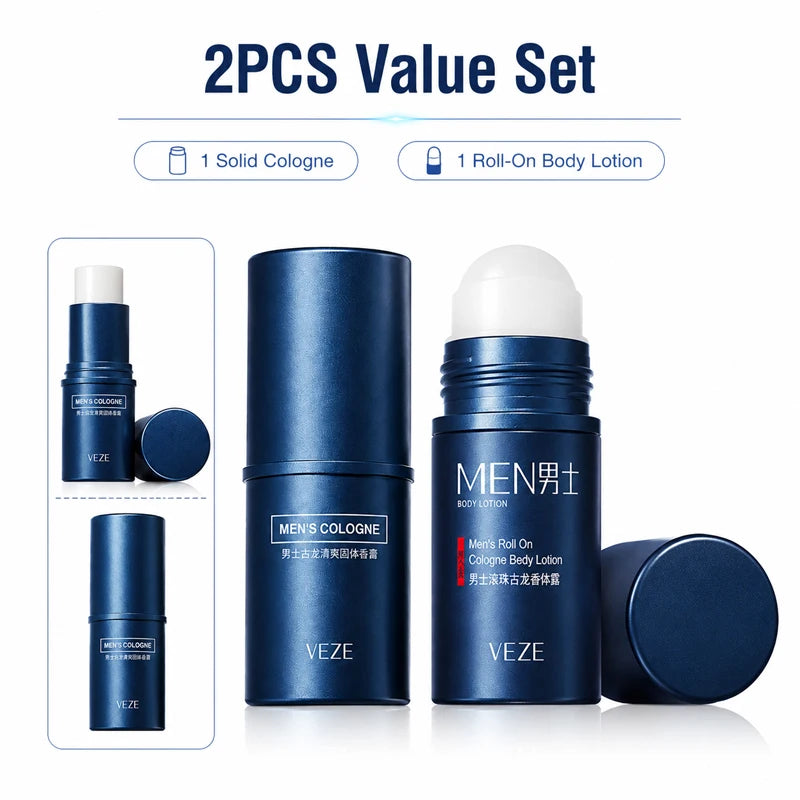 Men’s Woody Solid Cologne & Roll-On Fragrance
