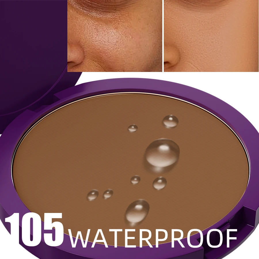 Matte Full Coverage Pressed Powder Foundation