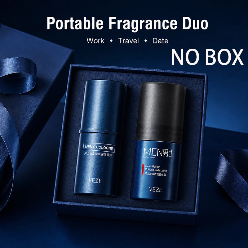 Men’s Woody Solid Cologne & Roll-On Fragrance