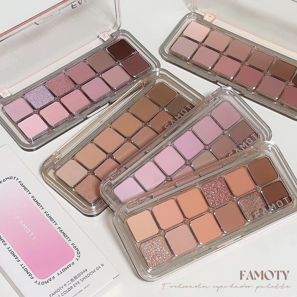 12-Color Everyday Matte Eyeshadow Palette