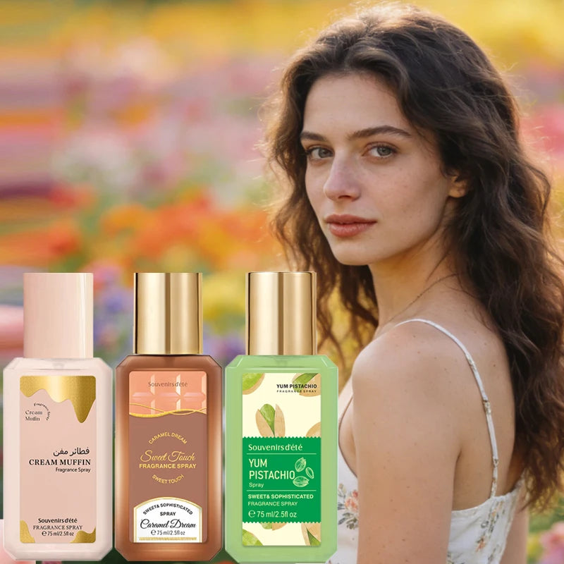 75ml Women’s Floral Fragrance Spray – Fresh & Sweet Long-Lasting Scent