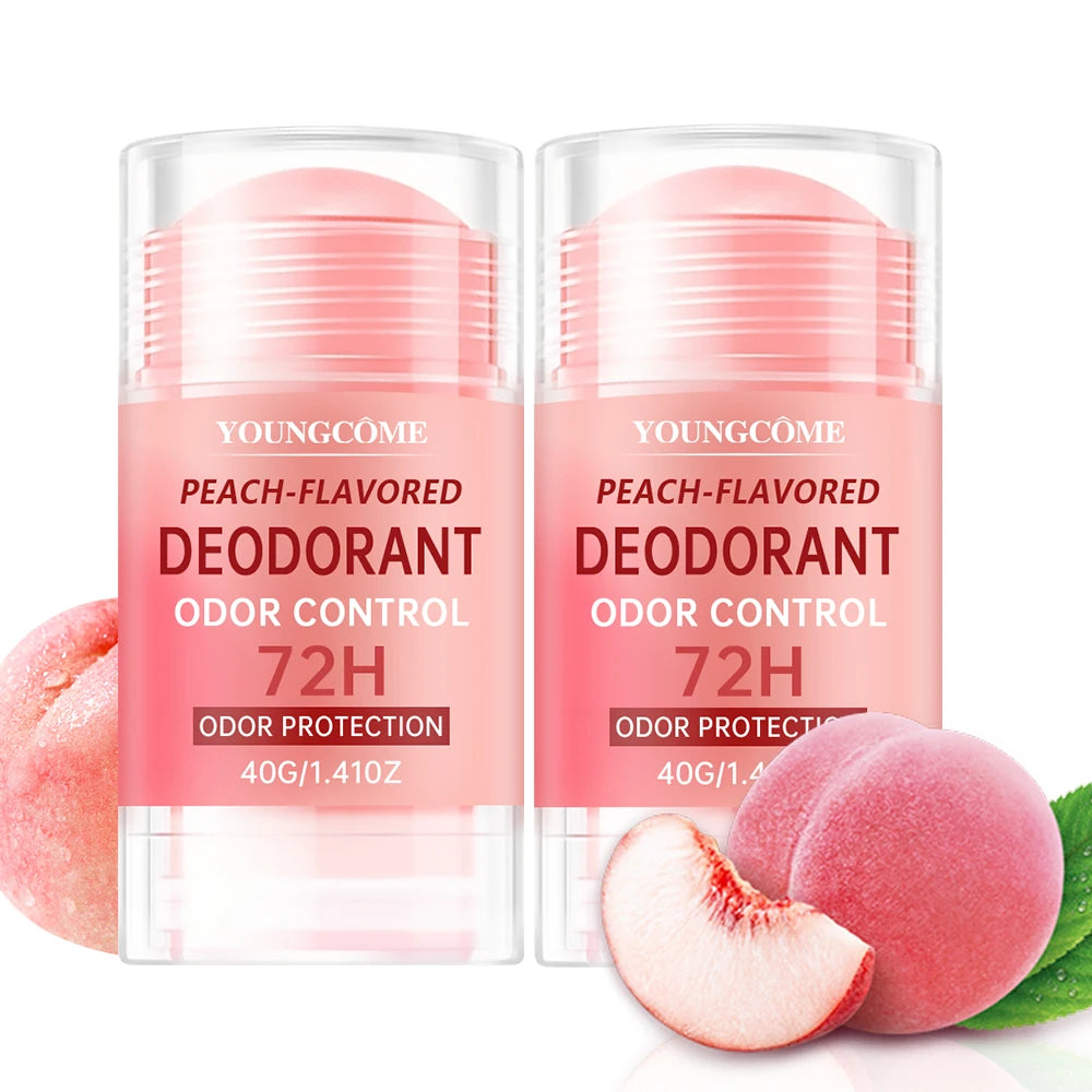 Peach Fresh 72H Deodorant Stick – Long-Lasting Odor Control
