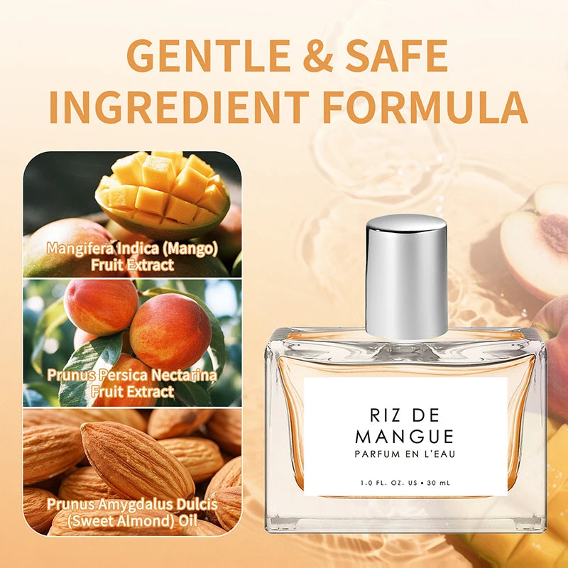 Gourmet Fragrance Eau de Parfum – Vanilla Cream, Coconut Milk, Caramel & Mango