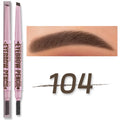 2-in-1 Waterproof Eyebrow Pencil with Spoolie – 5 Shades