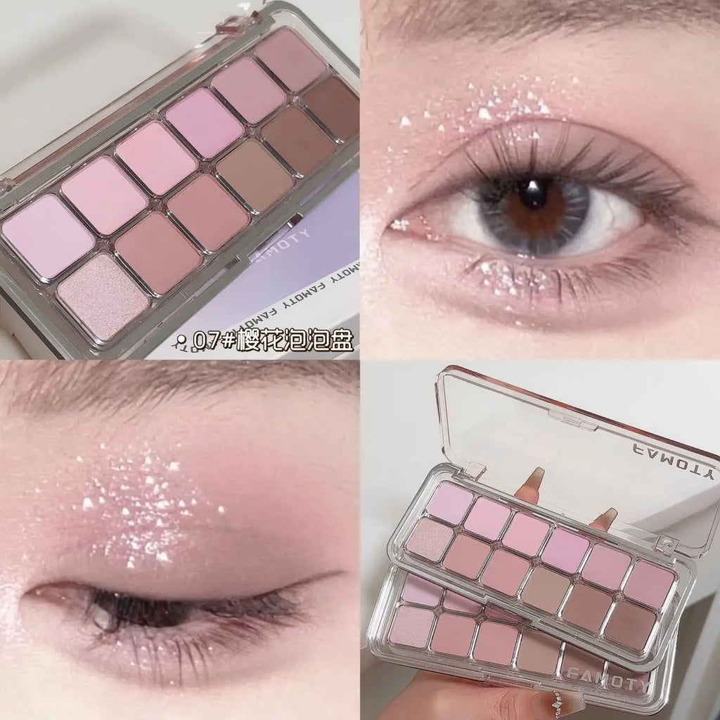 12-Color Everyday Matte Eyeshadow Palette