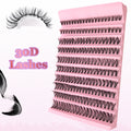 DIY Individual Cluster Lash Extension Kit – Wispy Mixed-Length Lashes