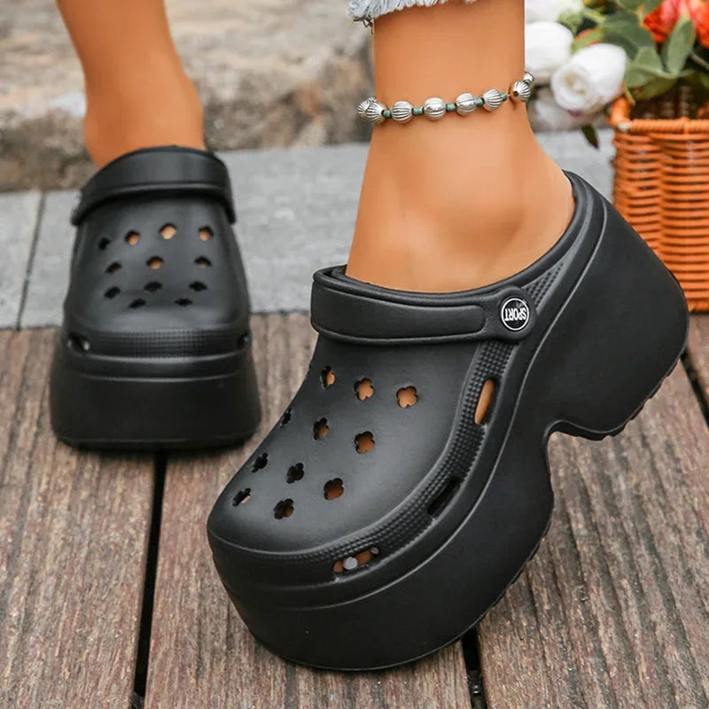 Women’s Chunky Platform Clogs Casual Slip-On Sandal