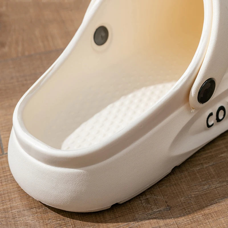 Unisex Lightweight Clog Sandals Adjustable Strap Comfort Shoes