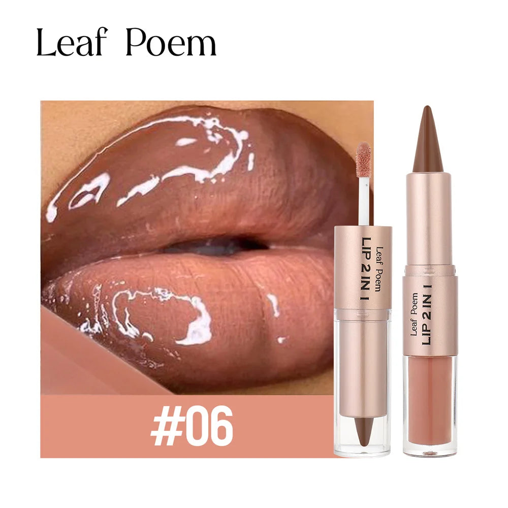 2-in-1 Lip Liner & Lip Gloss Duo