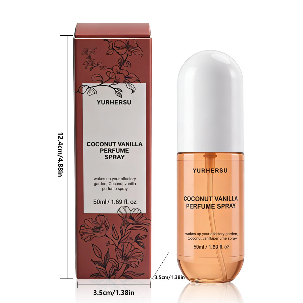 Vanilla Coconut Perfume Spray – Warm Gourmand Fragrance