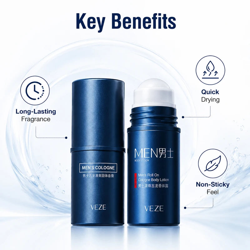 Men’s Woody Solid Cologne & Roll-On Fragrance