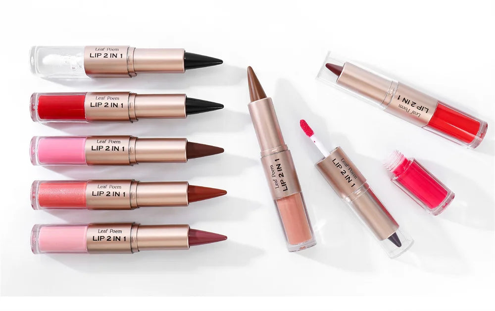 2-in-1 Lip Liner & Lip Gloss Duo