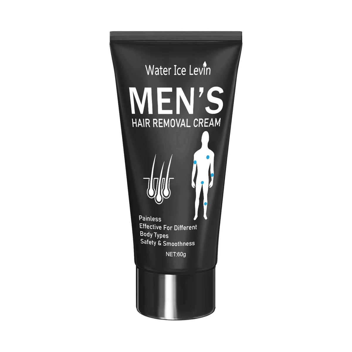 60g Hair Removal Cream for Men & Women Smooth Body Depilatory Cream