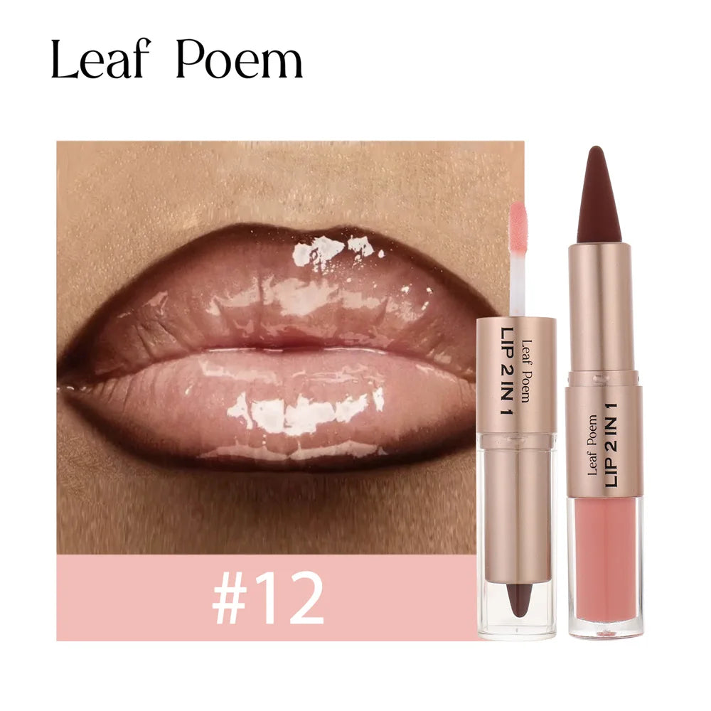 2-in-1 Lip Liner & Lip Gloss Duo